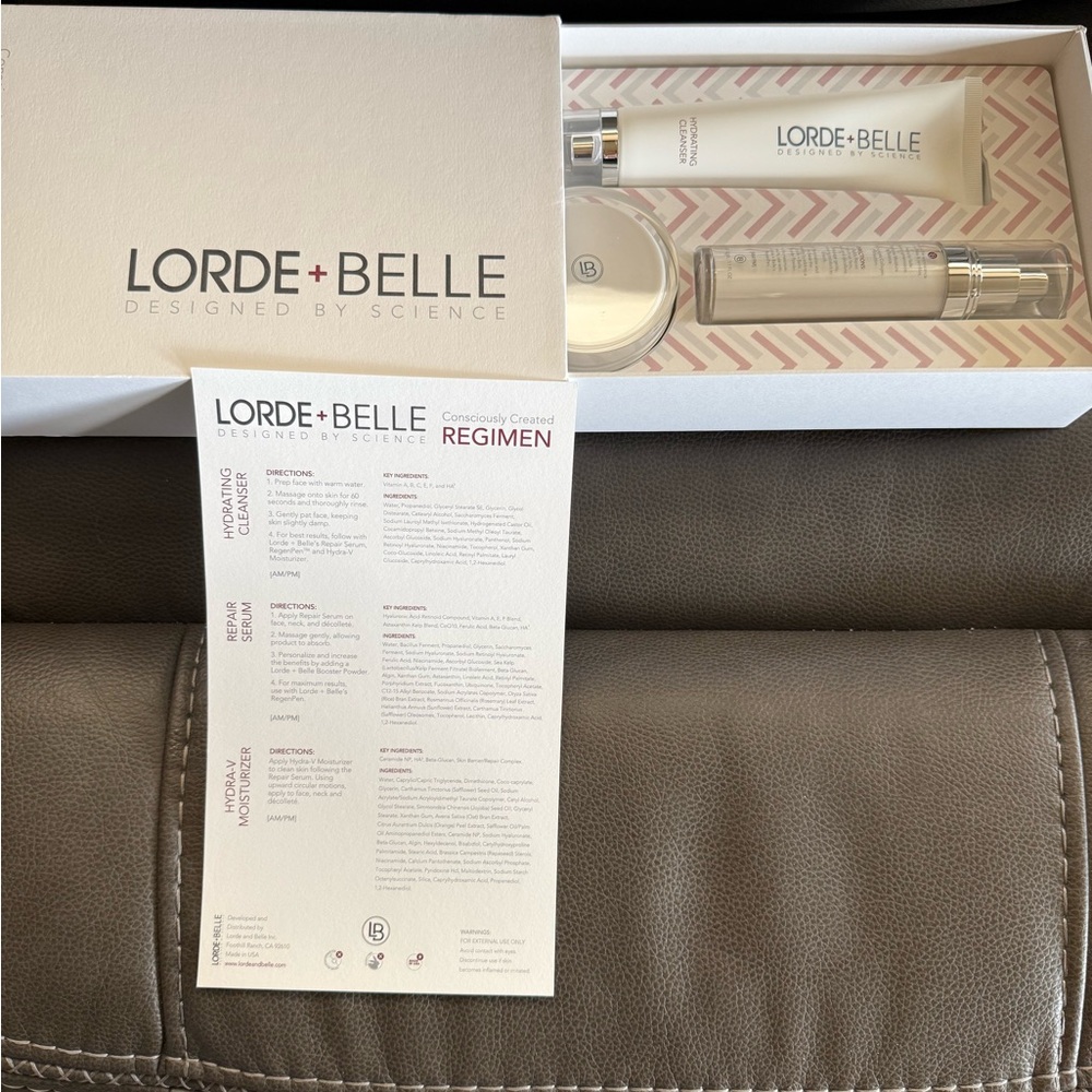 Skincare Cleanse/Serum & Moisturize - NIB